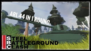 ARL-44 in one round | Steel Battleground Clash | Roblox