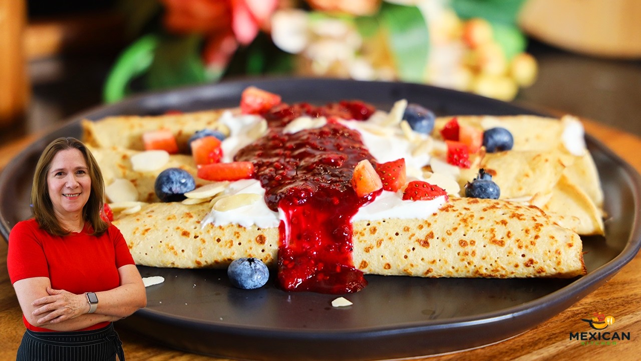 Hice crepas de avena y quedaron mejor que las normales