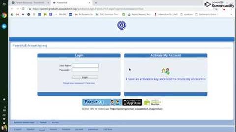 ParentVUE Access from Google