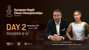 European Rapid Chess Championship 2025 | Day 2 | Rounds 9-11