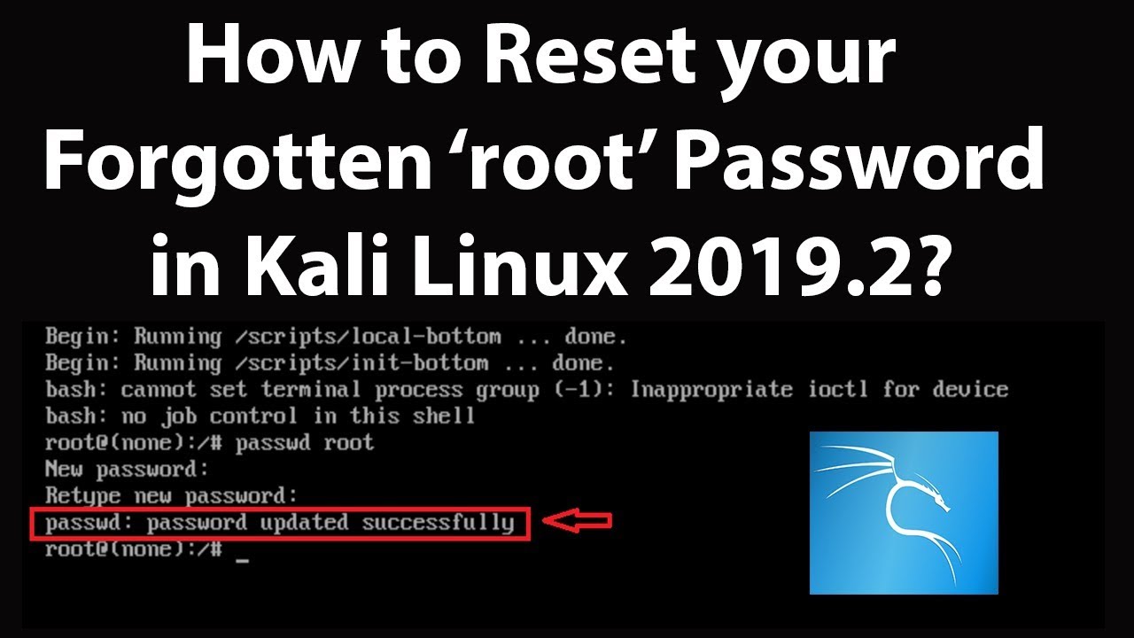 How to reset your forgotten password on Gnu/Linux