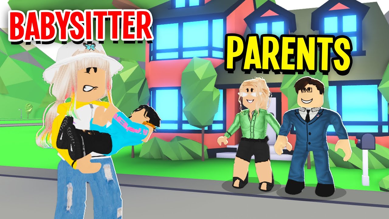 My Family Hired A Babysitter That Hated Kids In Adopt Me Roblox Youtube - how to get a babysitter in adopt me roblox