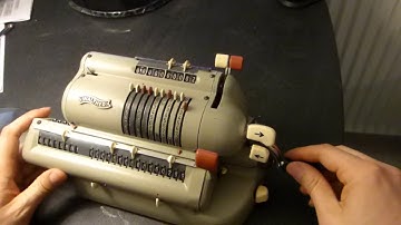 Adding machine Walther