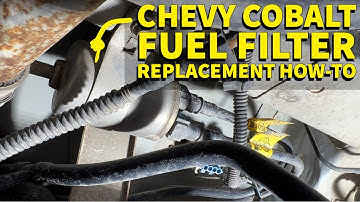 Chevy Cobalt Fuel Filter Replacement How-To