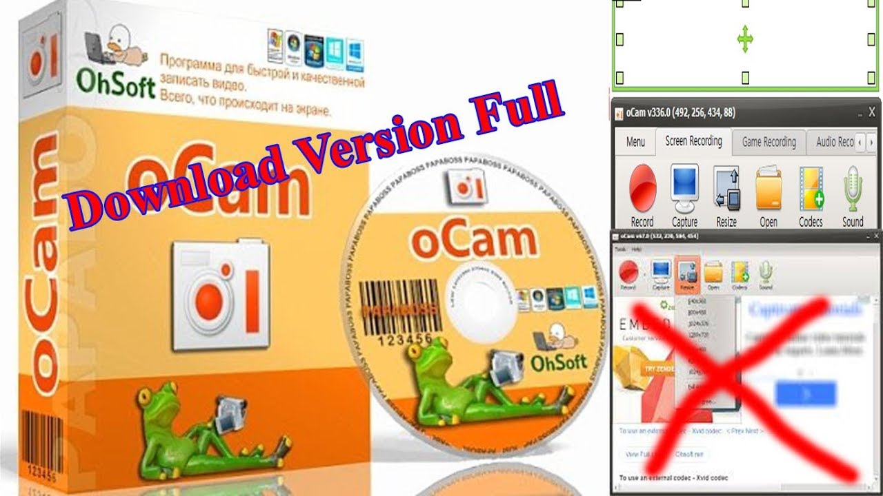របៀបតំឡើង oCam Full Version​ - How to install oCam Full Version  How to record computer screen