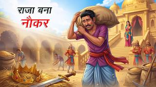 राजा बना नौकर | Raja Bana Naukar | Hindi Kahaniya | Animated Stories