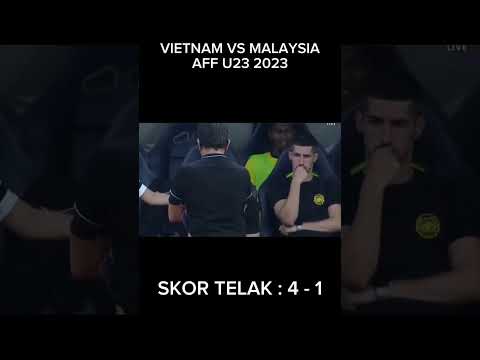 Telak Bos, Skor Akhir Timnas Malaysia vs Vietnam Laga Semifinal Aff U23 2023