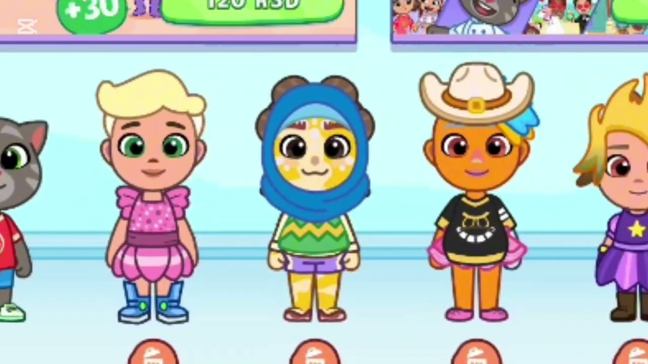 Talking tom frends world