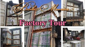 Belike Mosaics Factory Tour Introduction of Manufacturing Glass Mosaic Tiles Working Process