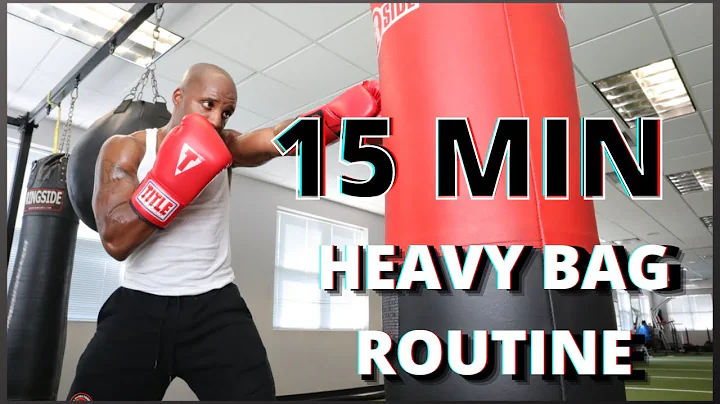 15 Minute PUNCHING BAG Workout for Weight Loss | Boxing for Beginners | Heavy Bag Cardio