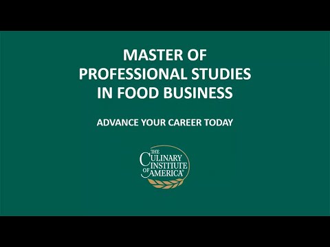 Master’s In Food Business Info Session