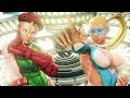 Street Fighter V - Cammy vs R. Mika | Playstation 4 Gameplay |