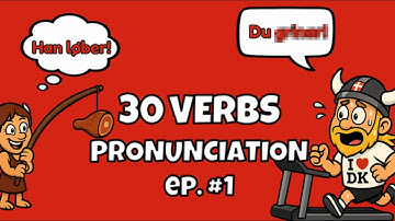 Lære, tænke, tale?! – Learn 30 IMPORTANT Danish Verbs in Under 10 Minutes!