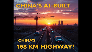 China Builds 158 KM Highway Using Fully Autonomous AI-Powered Machines _ Future of Road Construction
