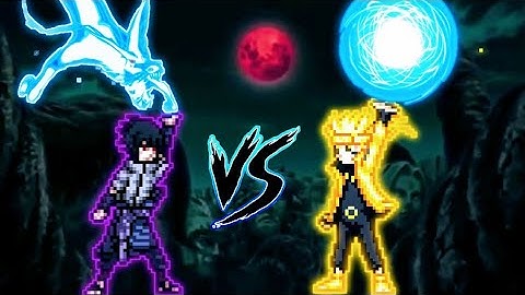 Sasuke FMS V2 VS Naruto V3 OP in Jump Force Mugen