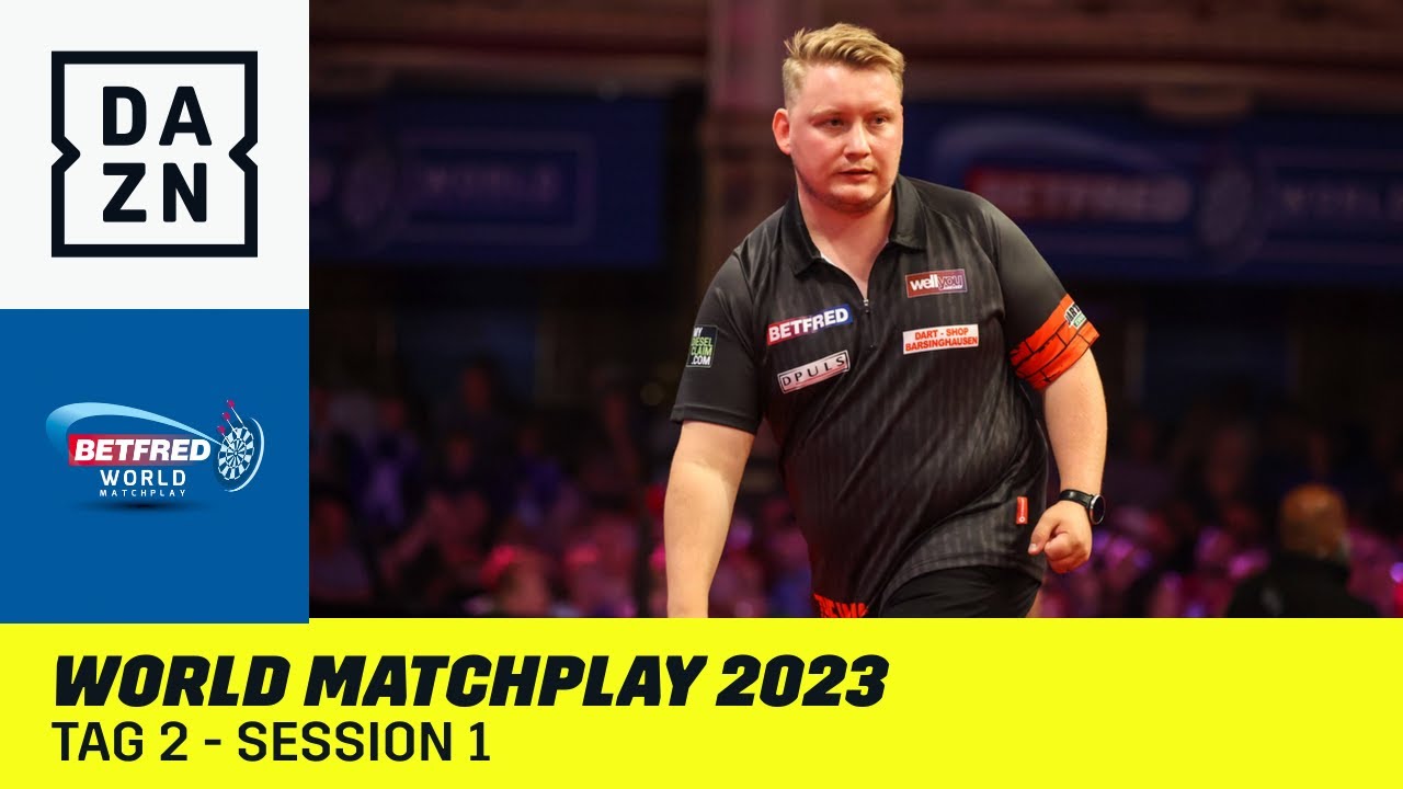 Wie startet Schindler ins Turnier in Blackpool? World Matchplay Tag 2 - Session 1 DAZN Highlights