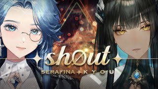 【Cover】sh0ut - Re:CREATORS レクリエイターズ OP2  by Serafina & Kyou【AuroraLive VR】