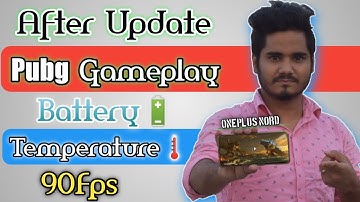 OnePlus nord Pubg test after Oxygen Os 11.1.1.3 update | ये काम पहले ही कर देते | pubg 90fps