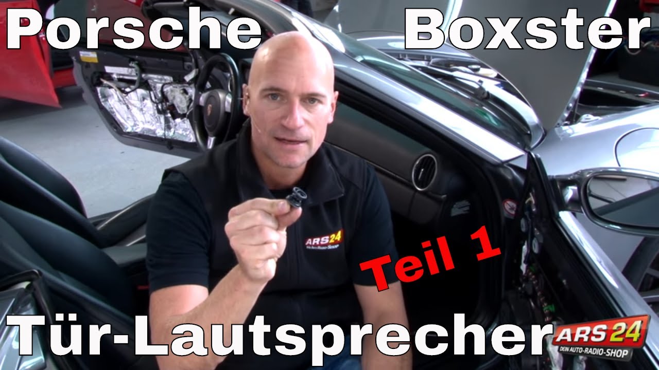 Tutorial über Türverkleidung ausbauen im Porsche Boxster ...