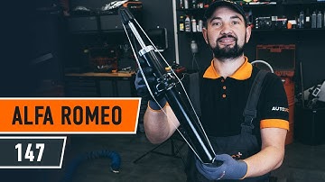 Hoe een veerpoot vooraan vervangen op een ALFA ROMEO 147 (937) [HANDLEIDING AUTODOC]