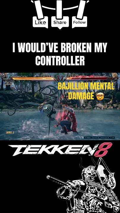 The most mentally damaging perfect ever #gaming #yoshimitsu #fgc #tekken8 #trolling