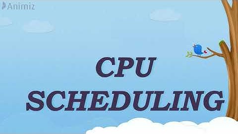What is CPU Scheduling (Animated)