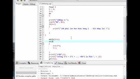Bài 3: Tính S(n) = ½ + ¼ + ... + 1/2n