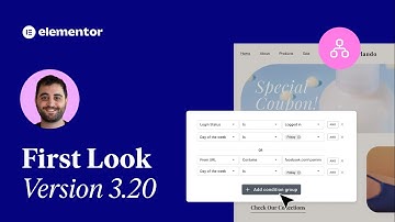 Elementor 3.20: First Look with Dean Issacharoff ✨