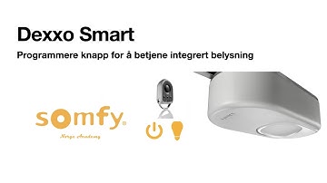 Dexxo Smart - Programmere knapp for integrert belysning