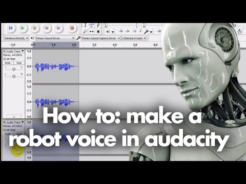årsag Baron Indskrive Tutorial - How to make a robot voice in audacity - YouTube
