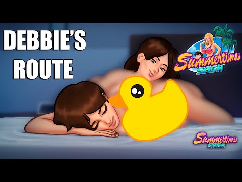 Видео: Summertime Saga - Debbie’s Route. Гайд на полное прохождение