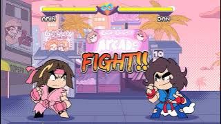 Game Grumps animation with Starbomb Rap Battle: Ryu vs Ken sounds