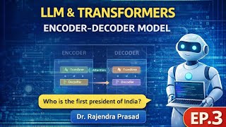 LLM Transformer Explained | Encoder–Decoder Model with Example (Tamil)