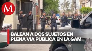 Asesinan a dos hombres en calles la colonia San Felipe de Jesús en la GAM