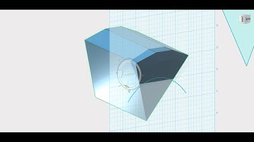 123D Design: Curve Cut