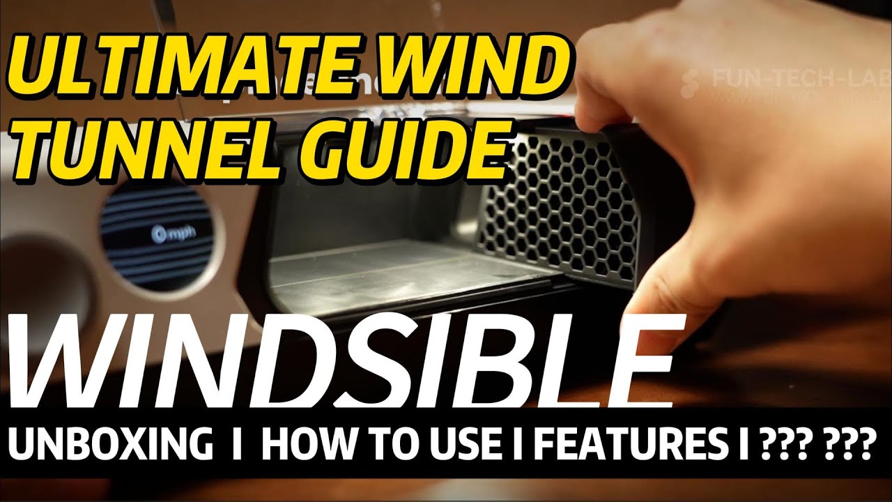 Fun-Tech-Lab [1:64]Windsible: Desktop Wind Tunnel for Your Diecast Car