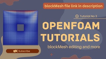 Tutorial 3: Advanced BlockMesh Tutorial | Lid Driven Cavity with Obstacle