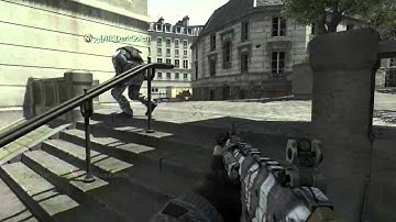 MW3 Hardcore Kill Confirmed Throwing Knife Kill