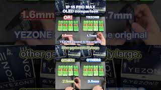 📱 IP 15 Pro Max OLED Screen Quality Comparison 🔥