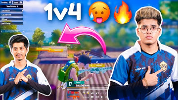 Jonathan 1v3 💛 Shadow 1v4 RGE 🥵🔥 #bgmi #godlike