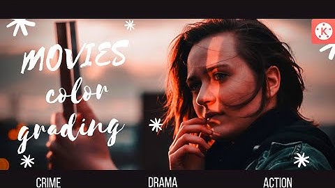 CINEMATIC color grading kinemaster tutorial 🔥