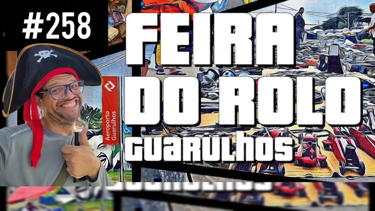 #258 Feira do Rolo Guarulhos Bora fazer renda extra com itens na Feira do Rolo #geek #nerd #lucro
