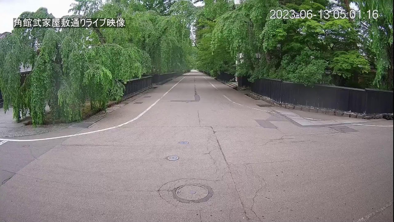 角館武家屋敷通りライブ映像