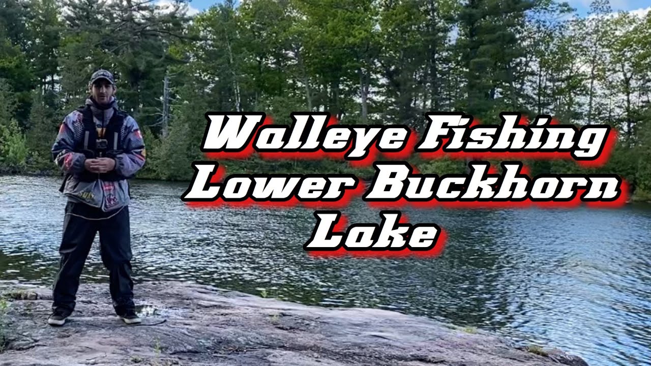 WALLEYE FISHING LOWER BUCKHORN LAKE (KAWARTHA LAKES) YouTube