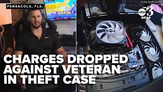 Charges dropped against veteran accused of stealing computer from Pensacola Walmart