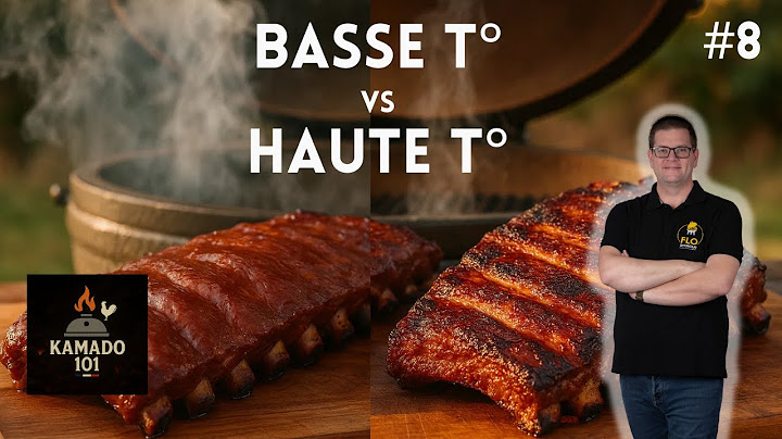 Cuisson basse VS haute température au Kamado : 120°C ou 220°C ? Test avec des ribs !
