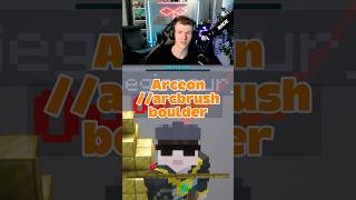 Arceon //arcbrush Boulder 🪨 #minecraft #building
