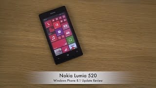 Nokia Lumia 520 - Windows Phone 8.1 Update Review