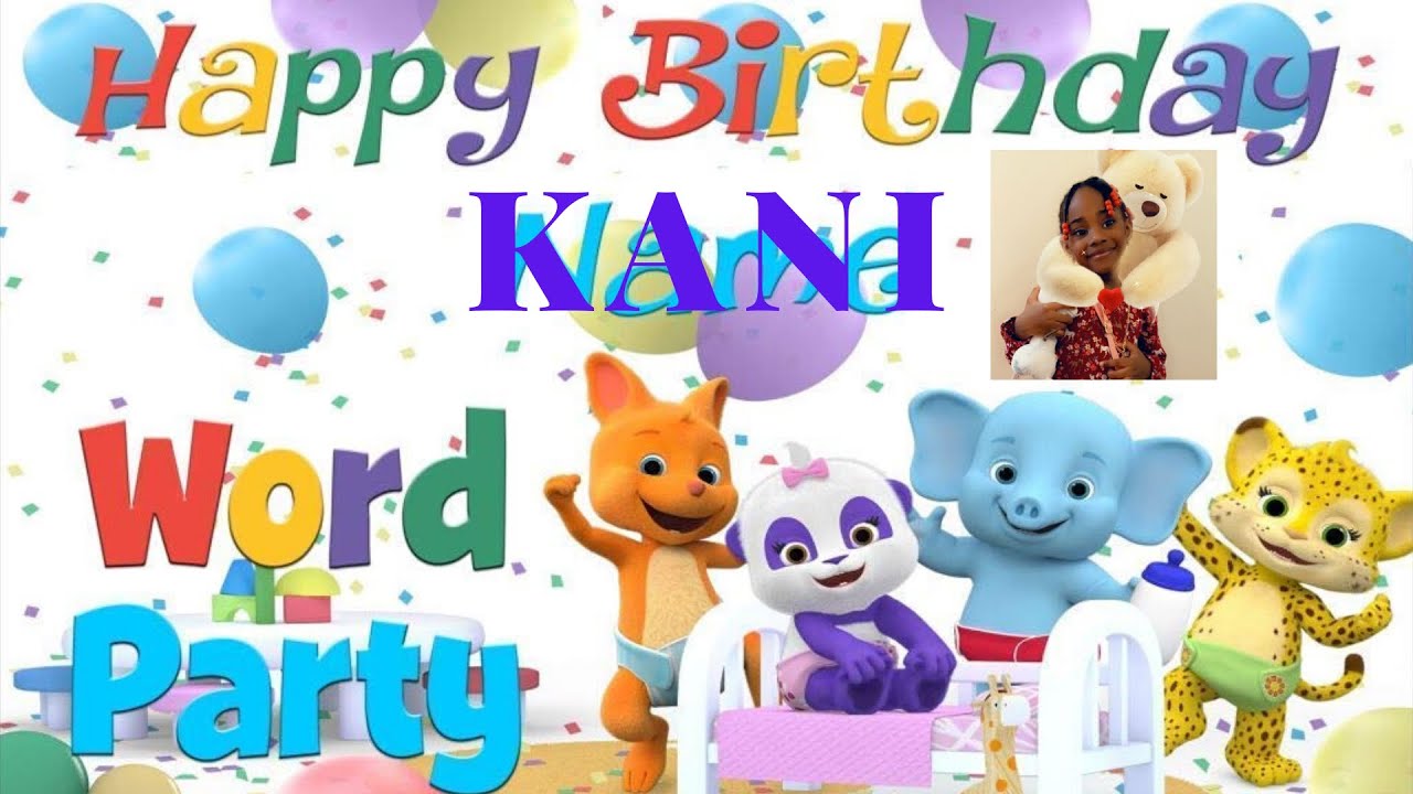 WORD PARTY w. KANI 🎉🎈 YouTube