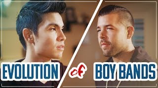 Evolution of Boy Bands MASHUP!! ft Sam Tsui & Michael Constantino